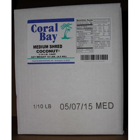 Coral Bay Medium Shred Coconut 10lbs